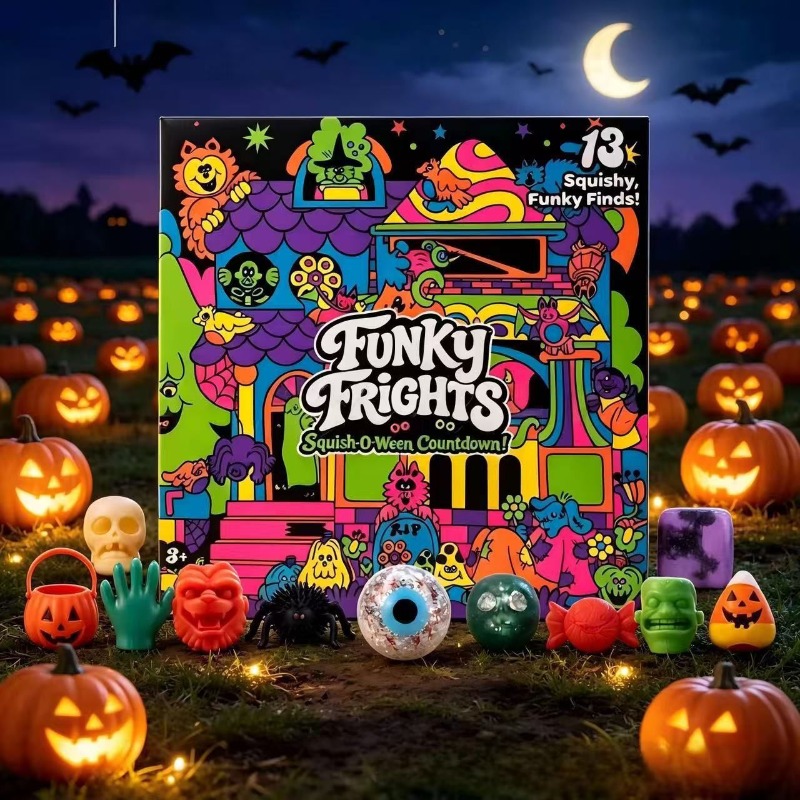 Kids Toys Variety - Needoh Unbox The Halloween Countdown BlindBox