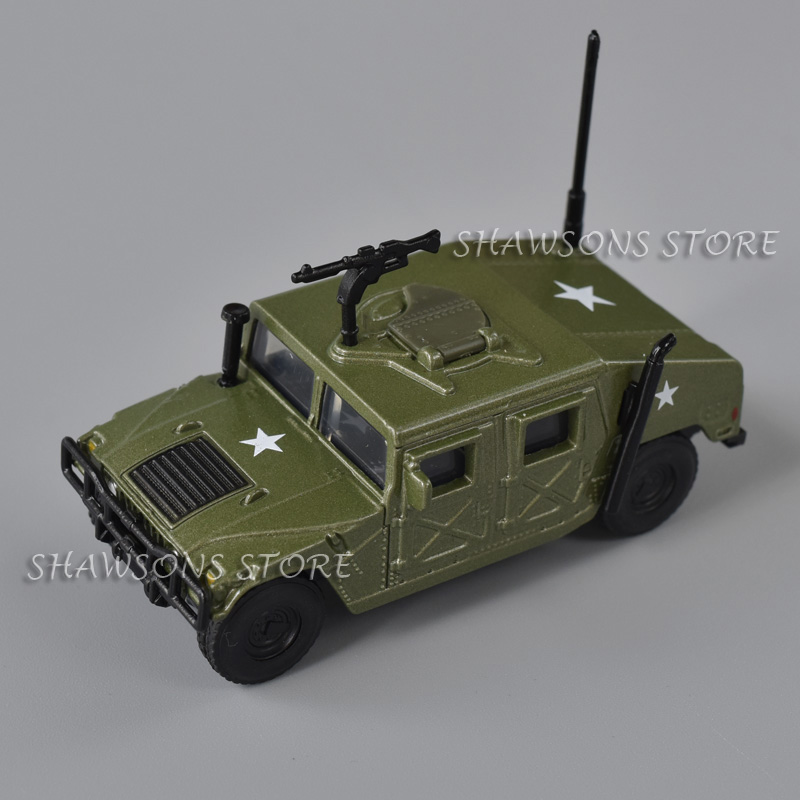Kids Toys Under 1 Year - Металлическая модель военного автомобиля KDW 1:64,
