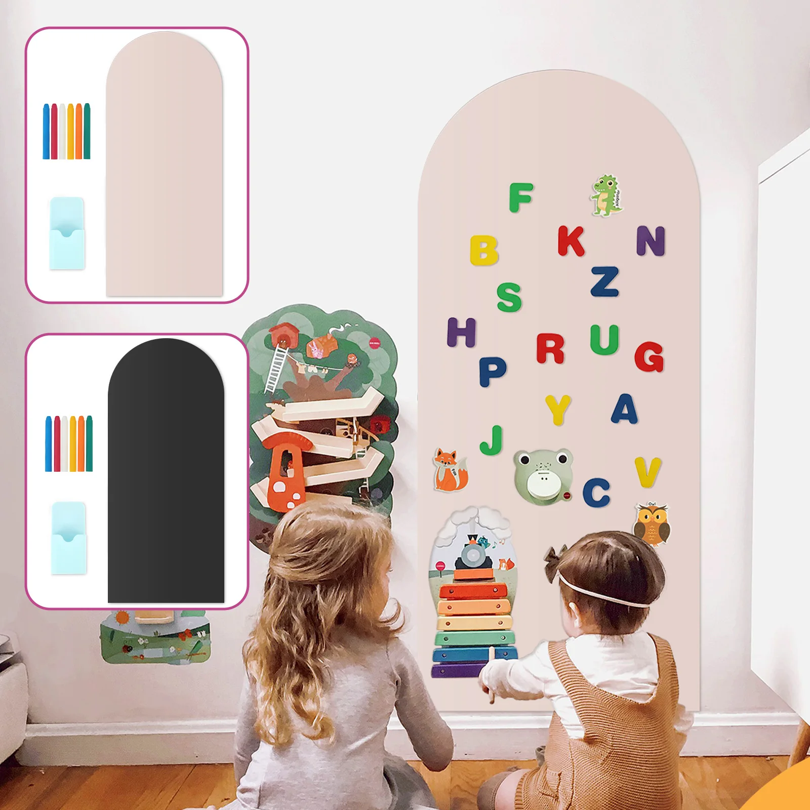 Magnetic Drawing Board - Магнитная наклейка-доска Arch 40x18 дюймов для