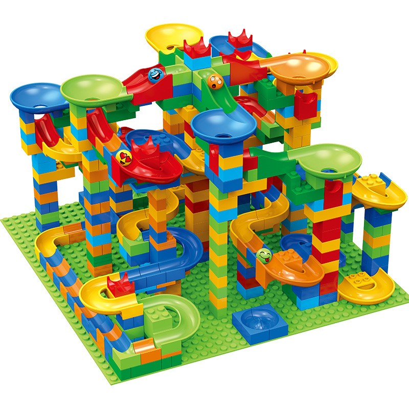 Marble Run Set - 84-504 шт. мраморные блоки для гонок,
