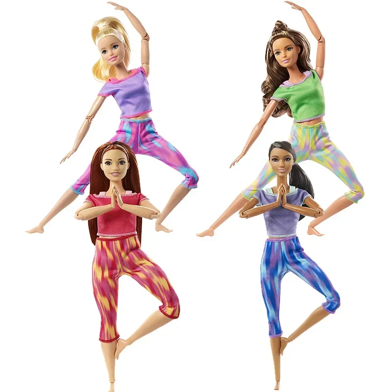 Kids Yoga Toys - 100% оригинальные куклы Барби для йоги,
