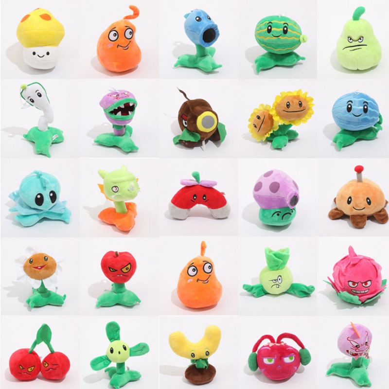 Kids Zombie Toys - Plants vs Zombies плюшевые игрушки 13-20