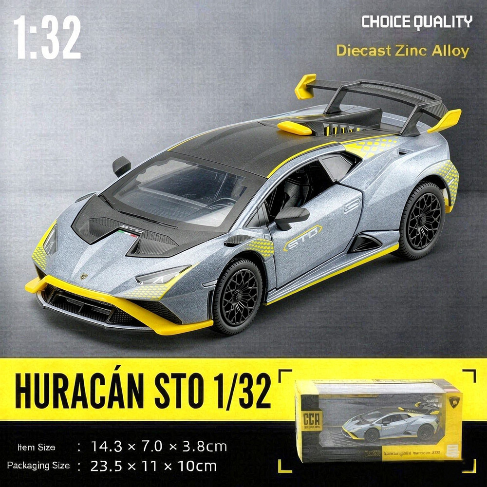 Kids Toys Under 1 Year - CCA 1:32 Модель автомобиля Lamborghini Huracan