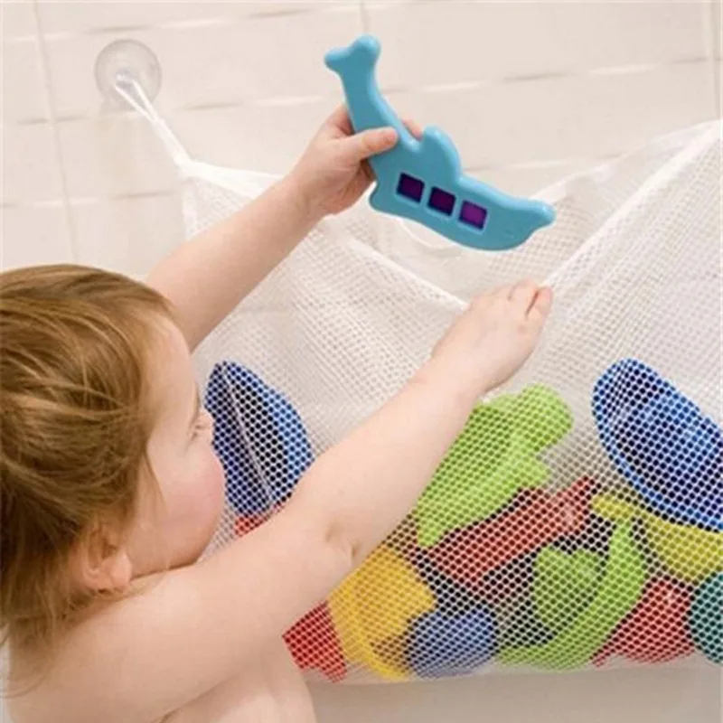 Kids Storage Toys - Детская сетчатая сумка для ванной комнаты,