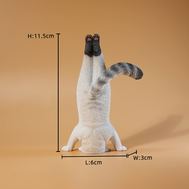 Kids Yoga Toys - 1/6 масштаб мини-имитация фитнес-кошки йога модель