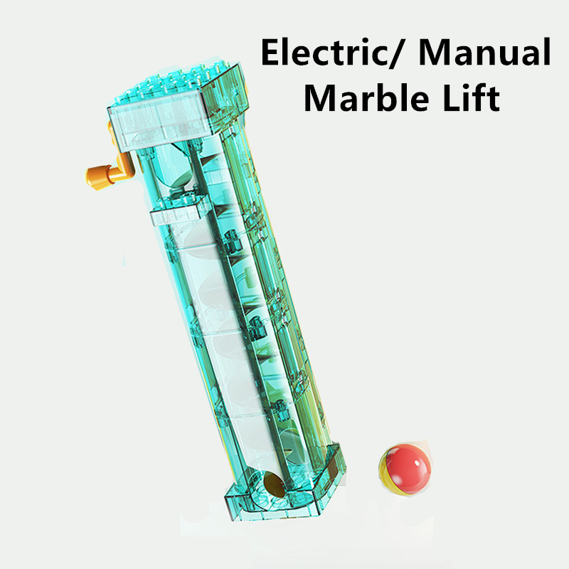 Marble Run Set - Электрический ручной лифт Fancytree, мраморный гоночный