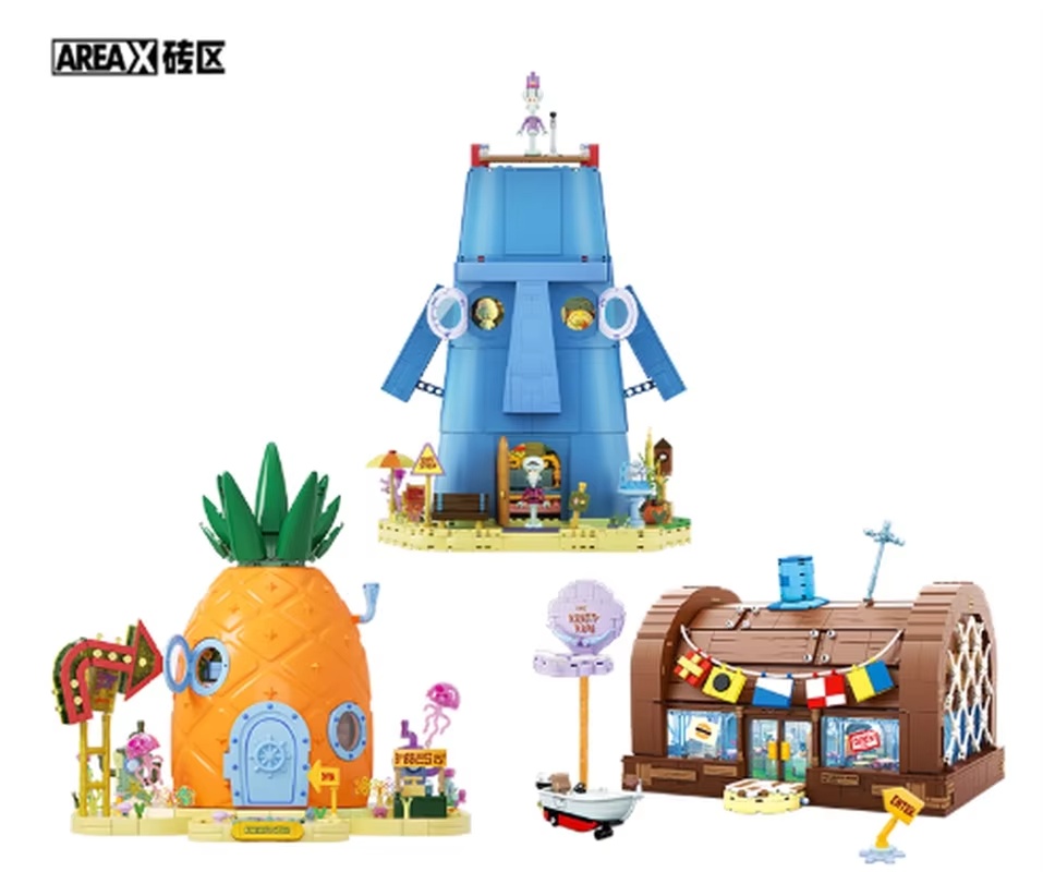 Конструктор Areax Spongebob Bi – обзор и цена Kids Toys Blocks