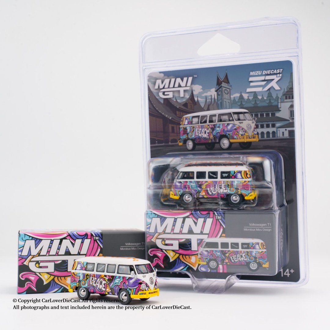 MINIGT 1:64 Volkswagen T1 Micr – обзор и цена Kids Toys Cars