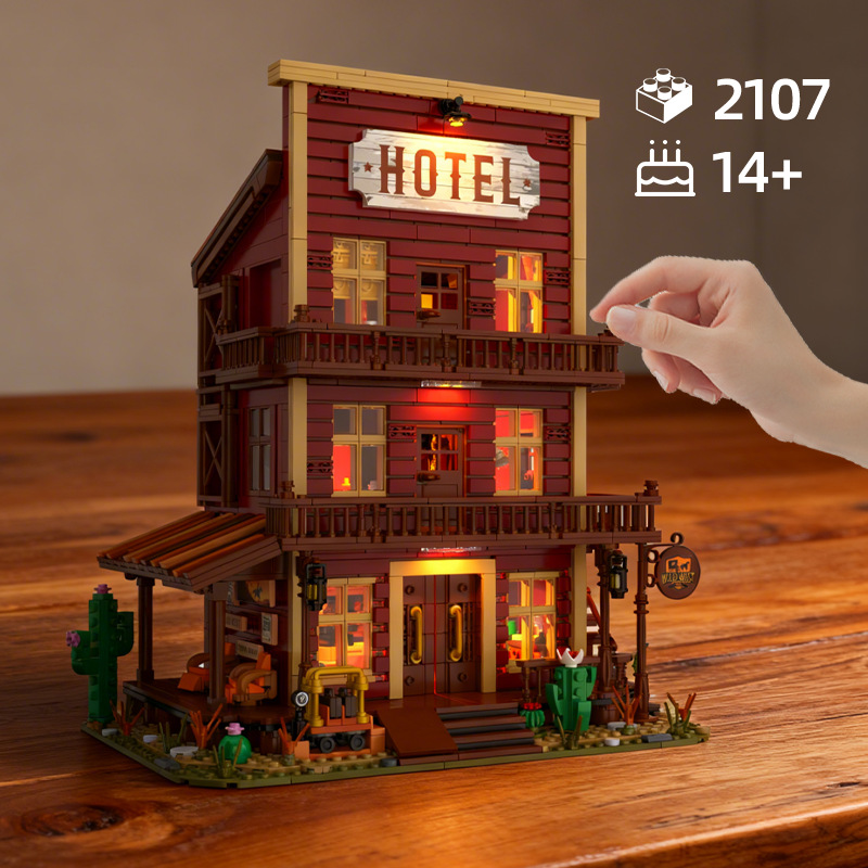 Конструктор Western Hotel Cart – обзор и цена Kids Toys Exhibition