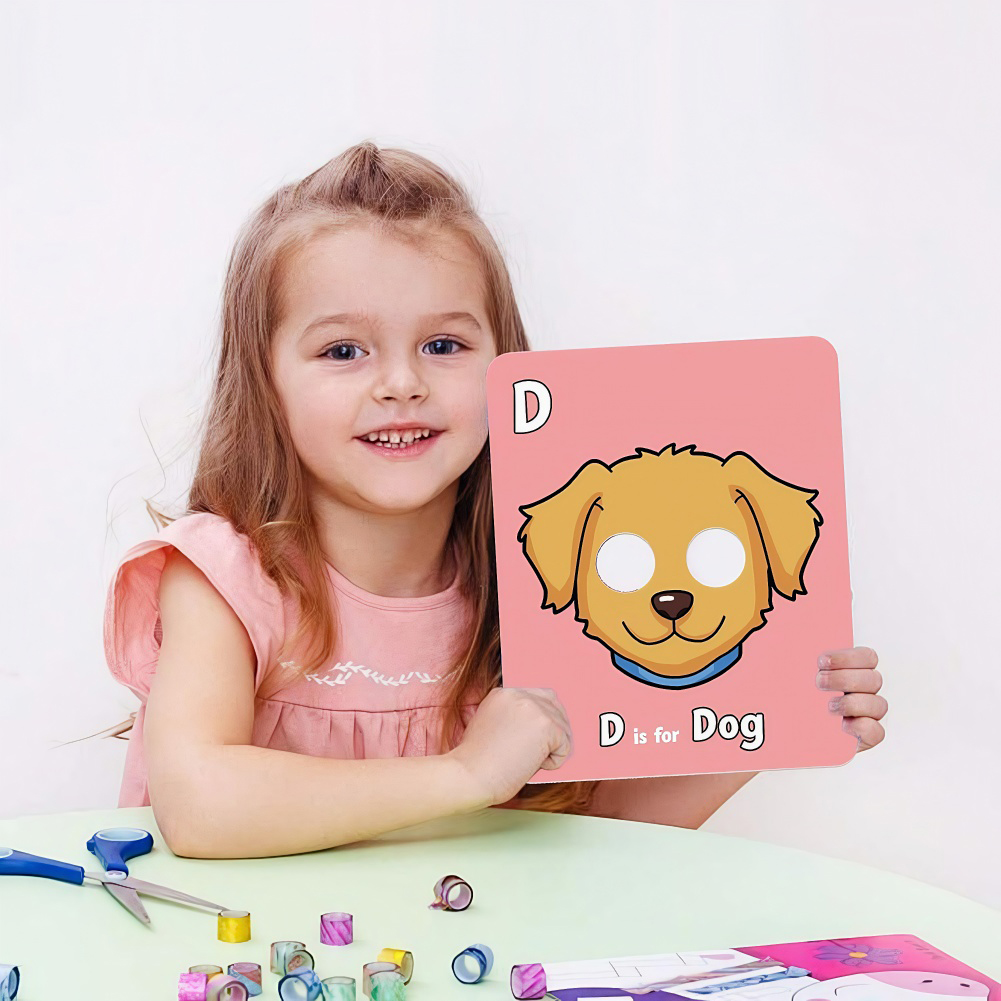 26 карточек с алфавитом и маск – обзор и цена Educational Flash Card