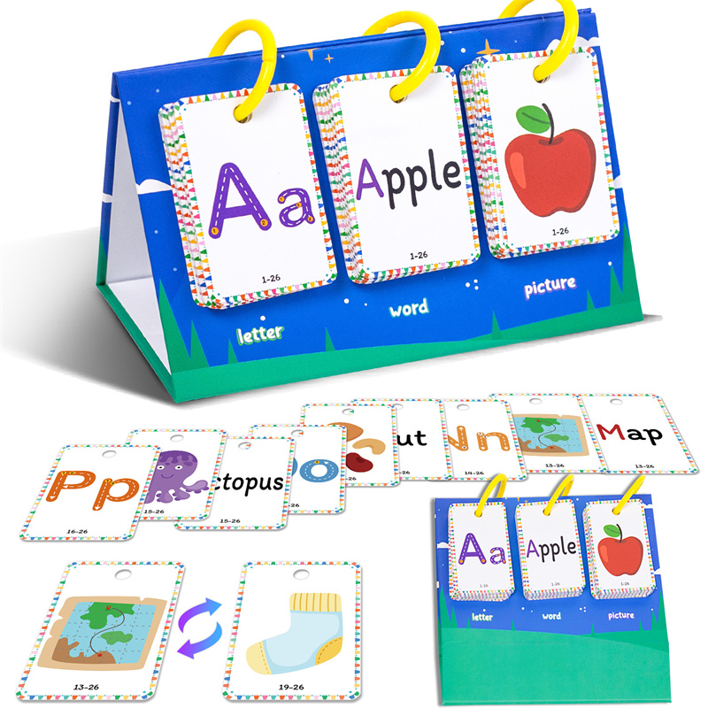Раннее образование, буквенные  – обзор и цена Educational Flash Card