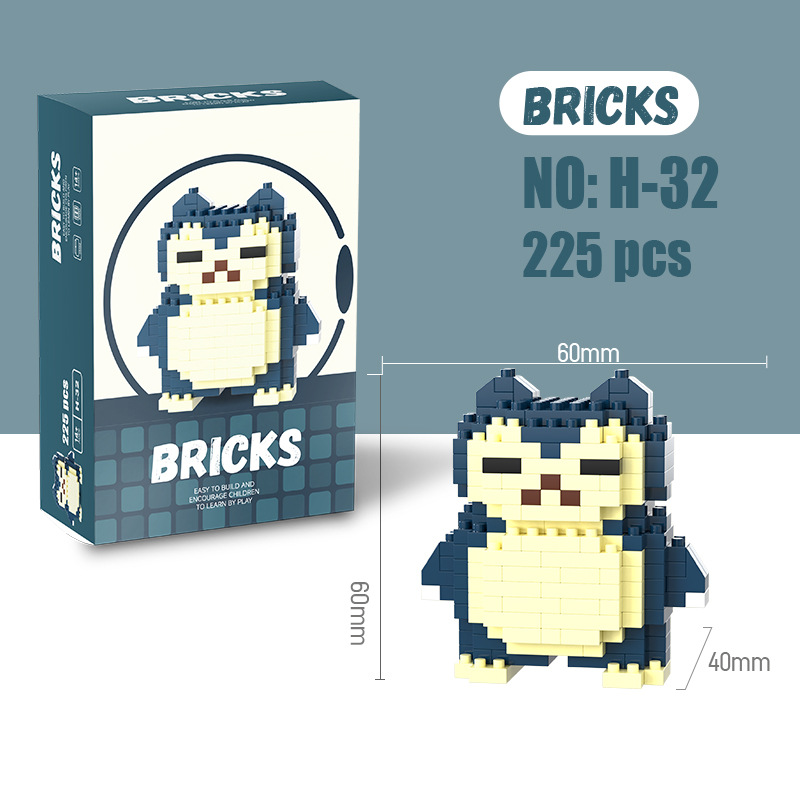 Мини-конструктор Покемон: Пика – обзор и цена Kids Toys Blocks