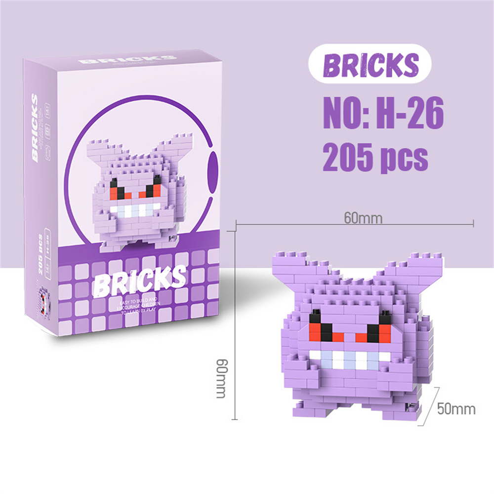 Мини-конструктор Покемон: Пика – обзор и цена Kids Toys Blocks