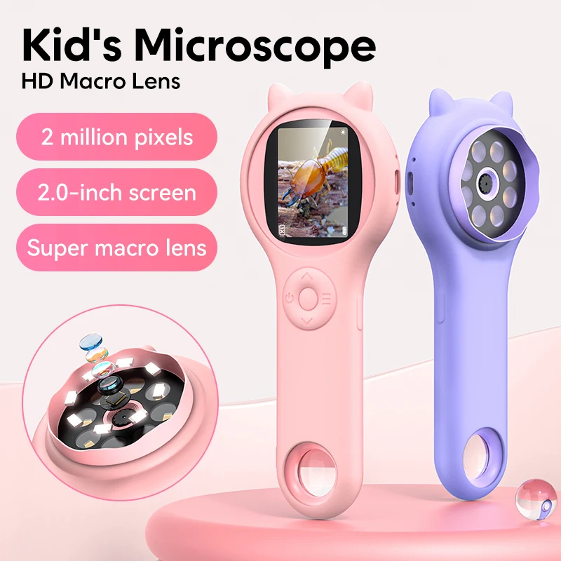Детский ручной микроскоп, увел – обзор и цена Kids Toys Under 200