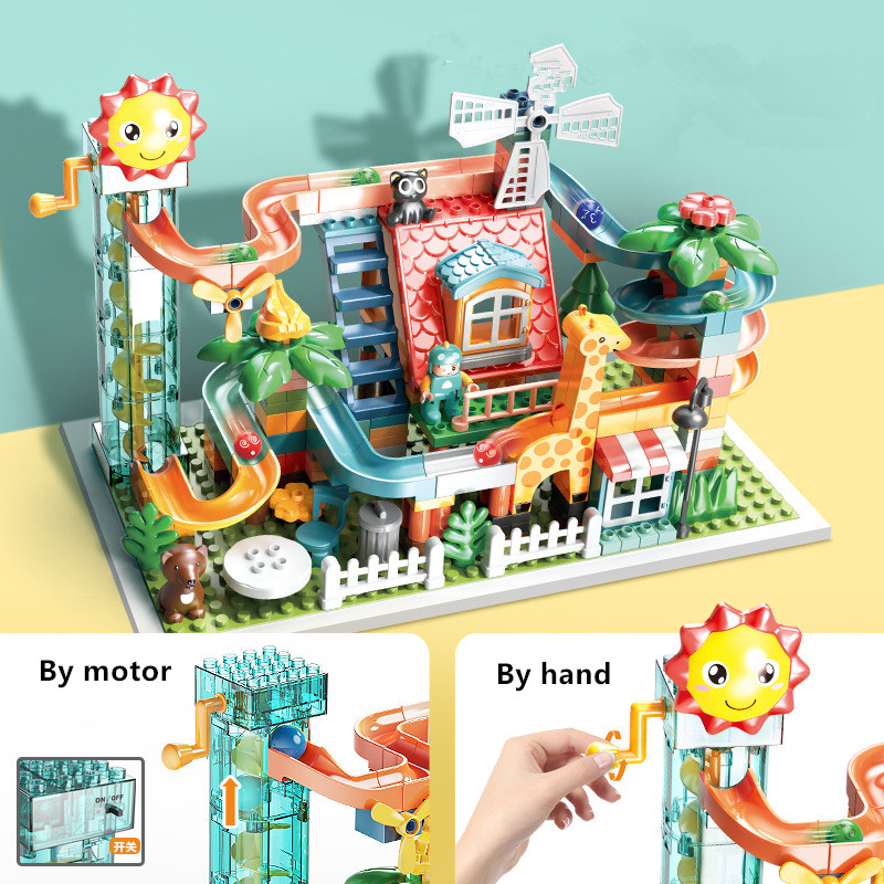 Электрический ручной лифт Fanc – обзор и цена Marble Run Set