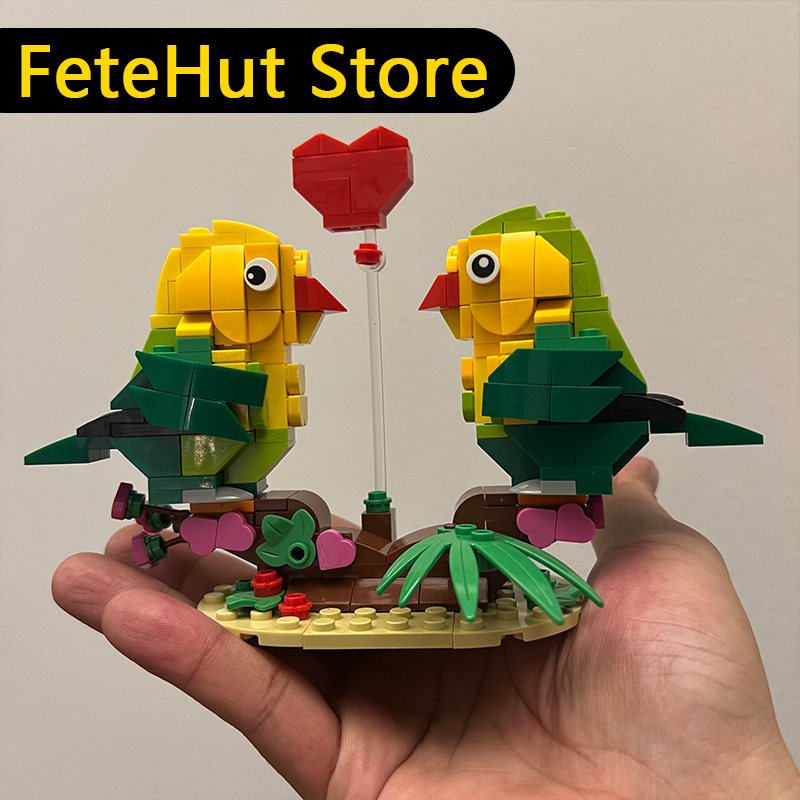Строительные блоки Parrot MOC, – обзор и цена Kids Toys Blocks