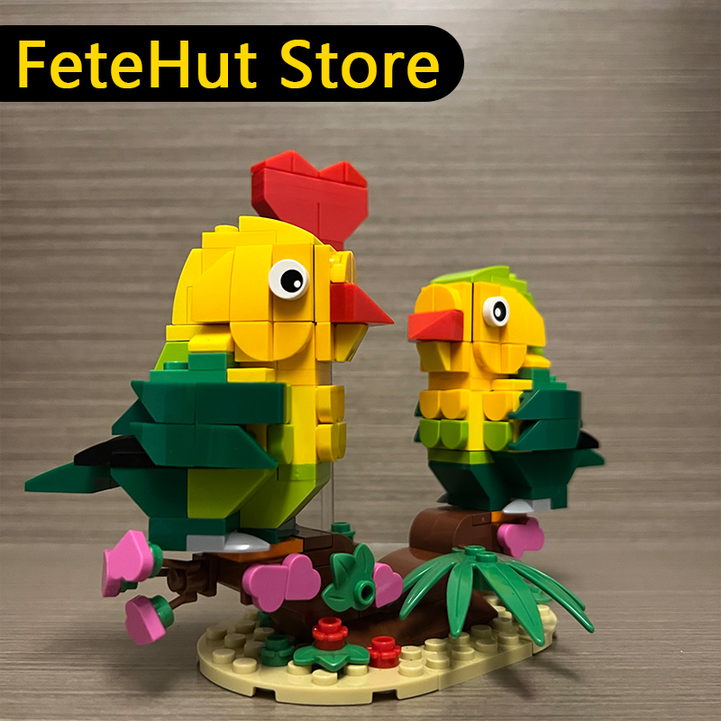 Строительные блоки Parrot MOC, – обзор и цена Kids Toys Blocks