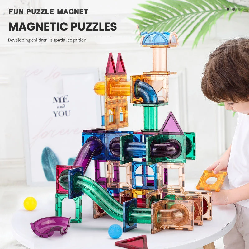 Магнитный лист, строительный б – обзор и цена Marble Run Set