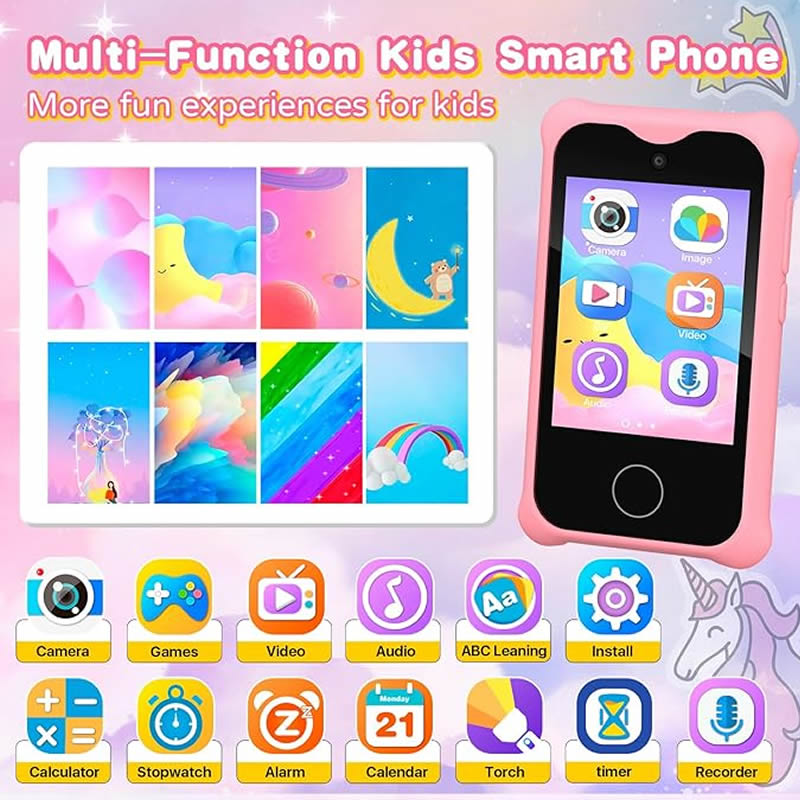 Цифровая камера, смартфон, MP3 – обзор и цена Kids Toys Smartphone