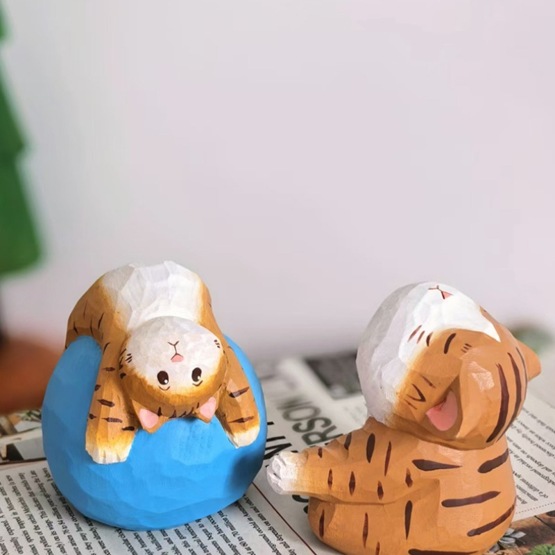 Деревянная фигурка котенка руч – обзор и цена Kids Yoga Toys