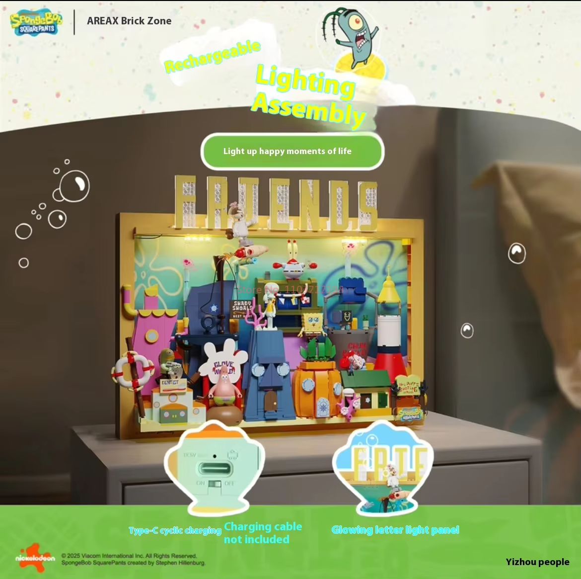 Официальный Area-X Губка Боб К – обзор и цена Kids Toys Blocks